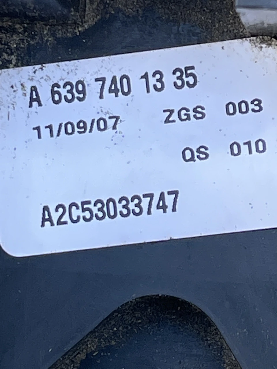 Замок дверей задньої правої Mercedes Vito 639 A6397401335 - фото 3