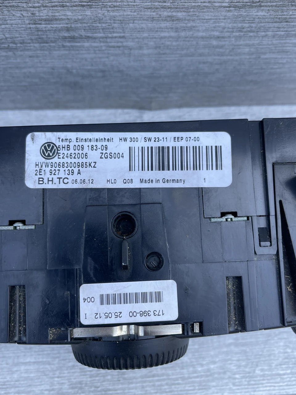 Блок керування пічкою клімат-контролю Mercedes Sprinter 906 Volkswagen Crafter 9068300985 - фото 3