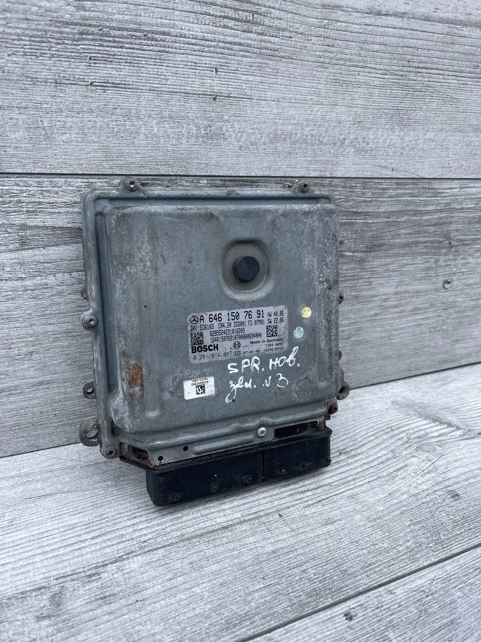 Блок керування двигуном Mercedes Sprinter 2.2 cdi W906 Мерседес Спринтер A6461507691 - фото 1