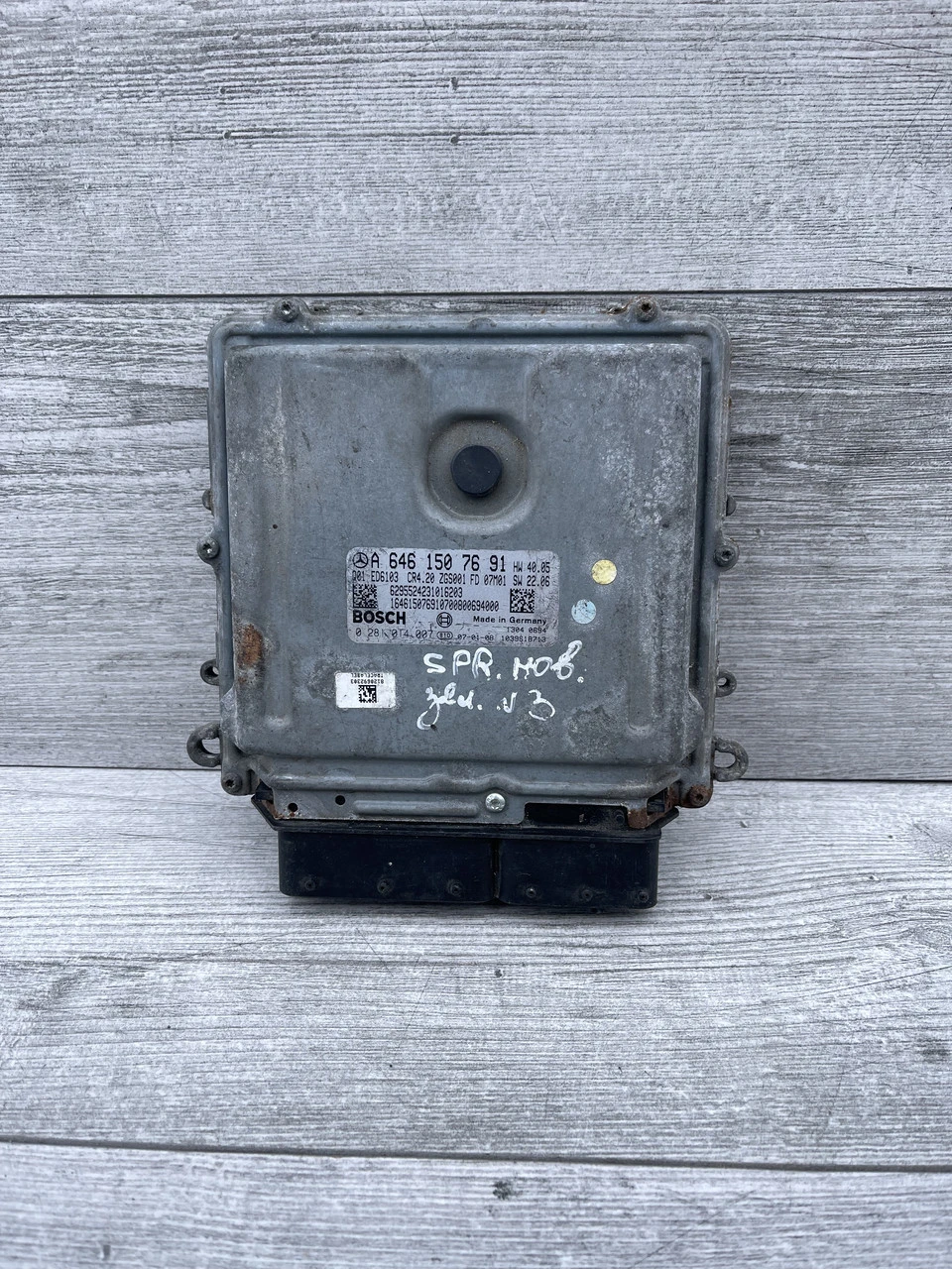 Блок керування двигуном Mercedes Sprinter 2.2 cdi W906 Мерседес Спринтер A6461507691 - фото 2