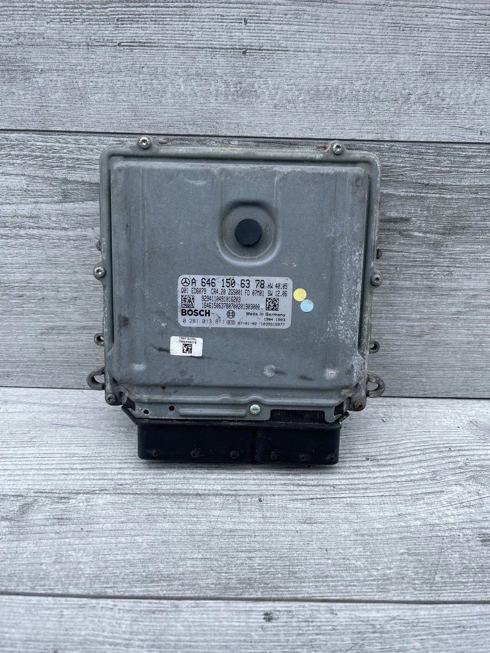 Блок керування двигуном Mercedes Sprinter 2.2 cdi W906 2006-2014 Мерседес Спринтер 906 A6461506378 - фото 1