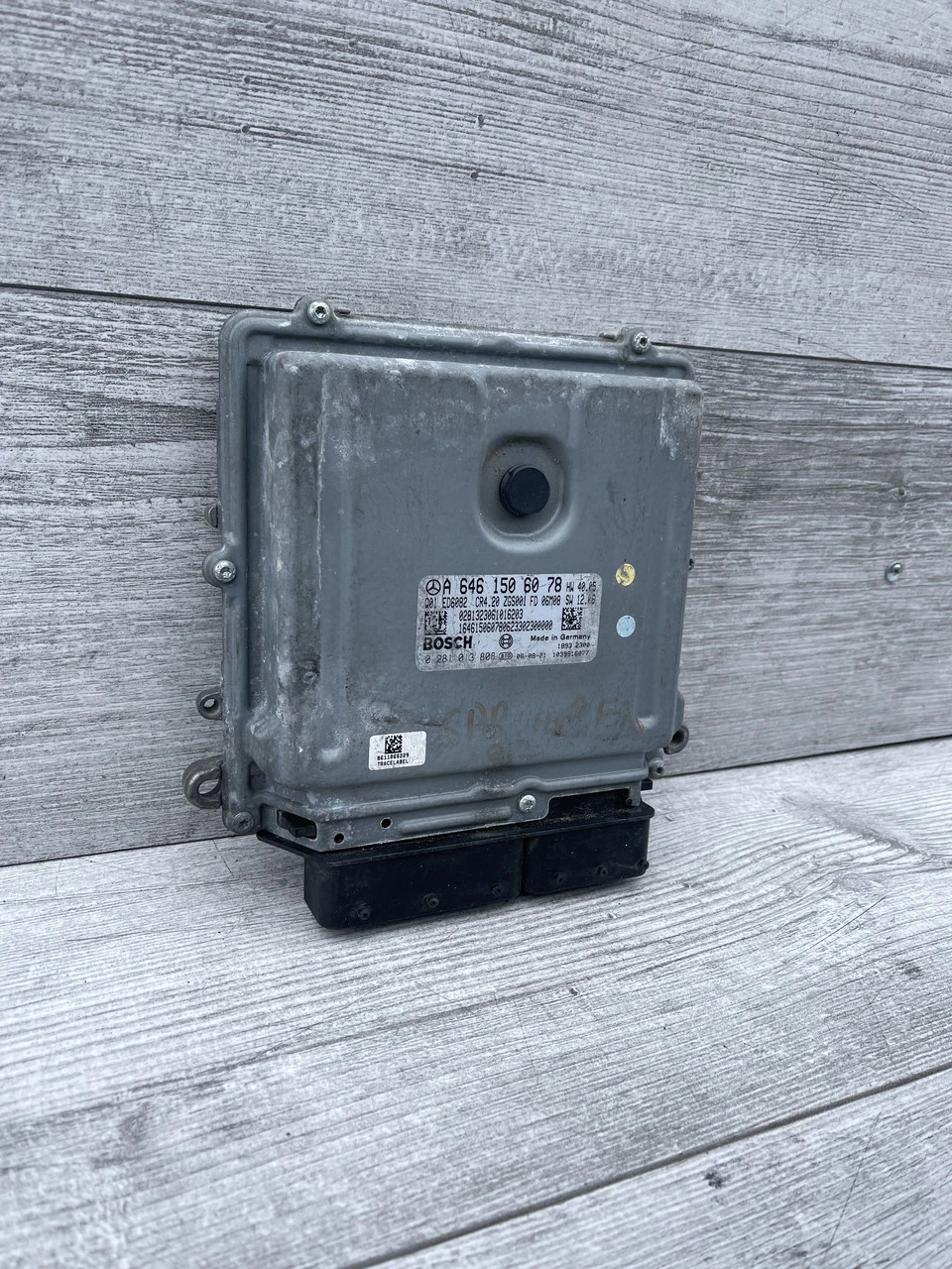 Блок керування двигуном Mercedes Sprinter 2.2 cdi W906 Мерседес Спринтер A6461506078 - фото 1