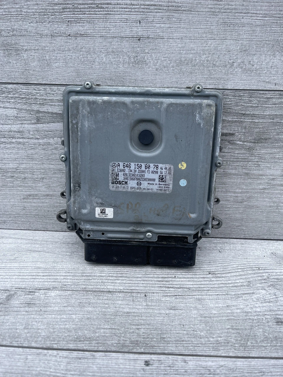 Блок керування двигуном Mercedes Sprinter 2.2 cdi W906 Мерседес Спринтер A6461506078 - фото 2