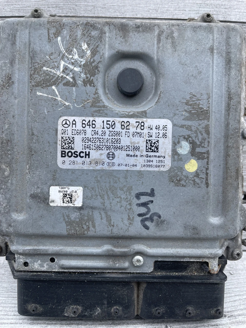 Блок керування двигуном Mercedes Sprinter 2.2 W906 Мерседес Спринтер A6461506278 - фото 1