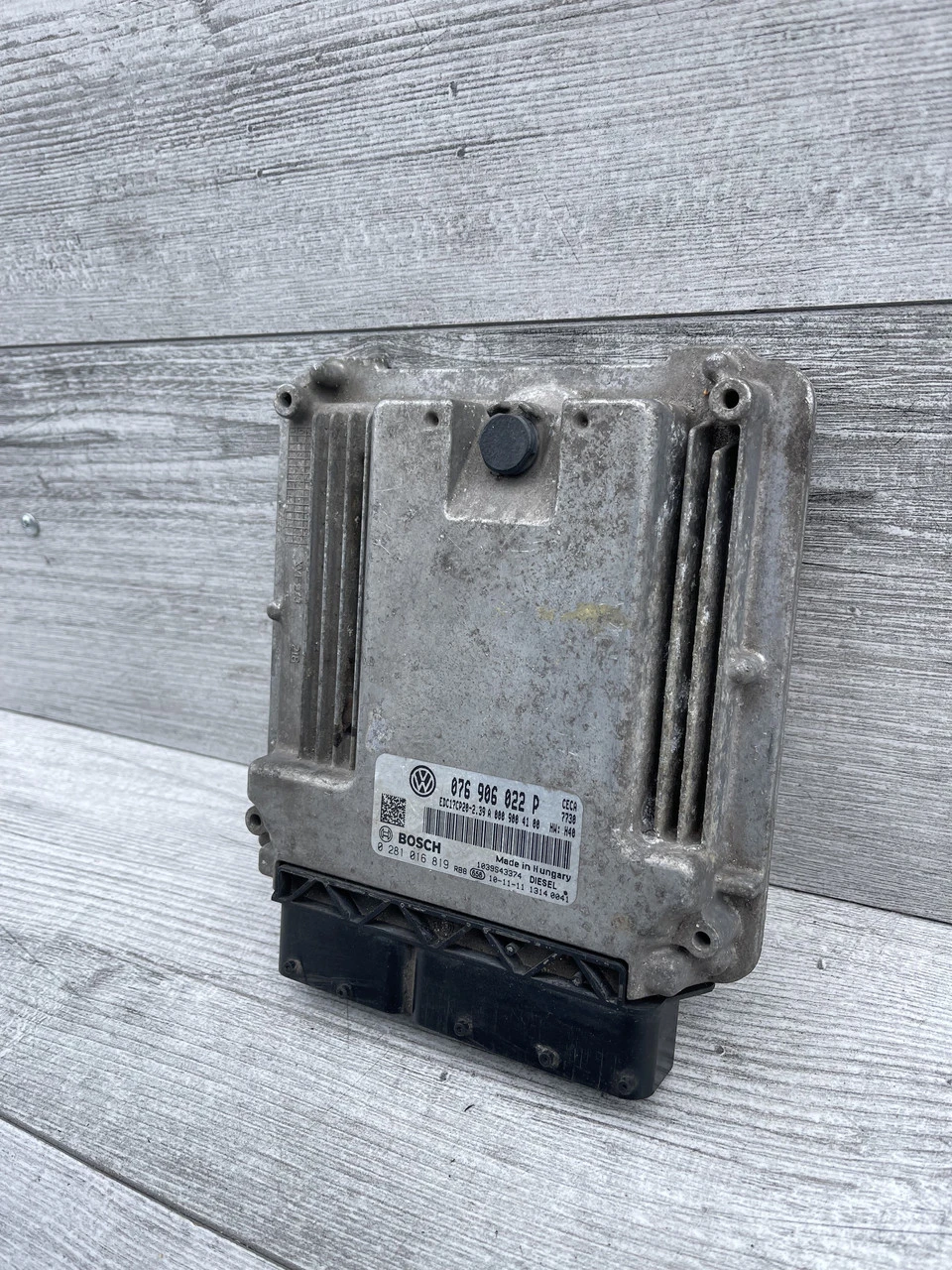 Блок керування двигуном Volkswagen Crafter Фольксваген Крафтер 076906022P - фото 1