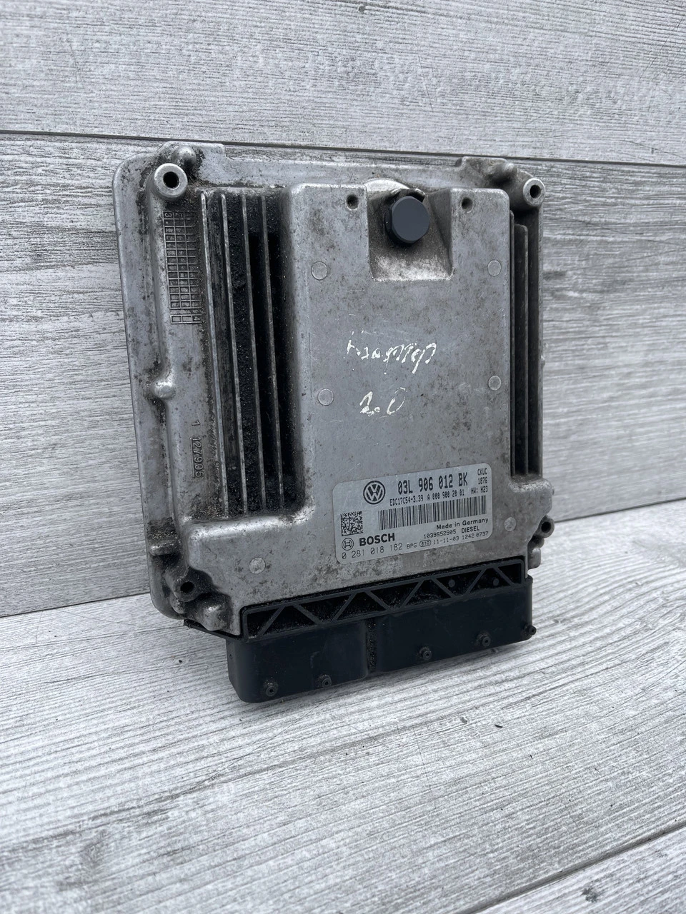 Блок керування двигуном Volkswagen Crafter Фольксваген Крафтер 03L906012BK - фото 1