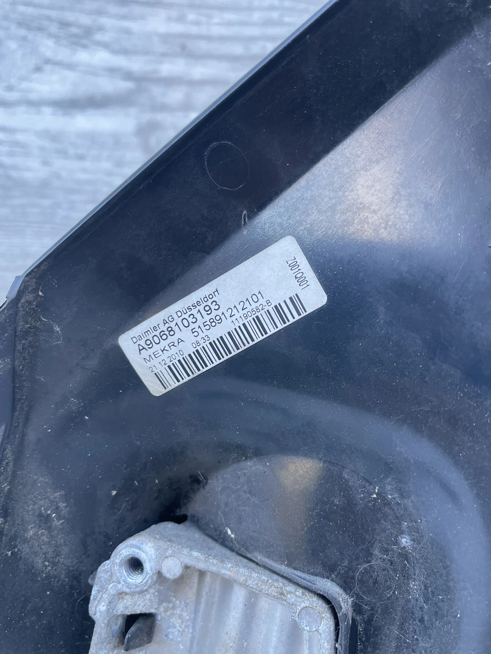 Дзеркало заднього огляду праве Volkswagen Crafter Mercedes Sprinter 906 A9068103193 - фото 3