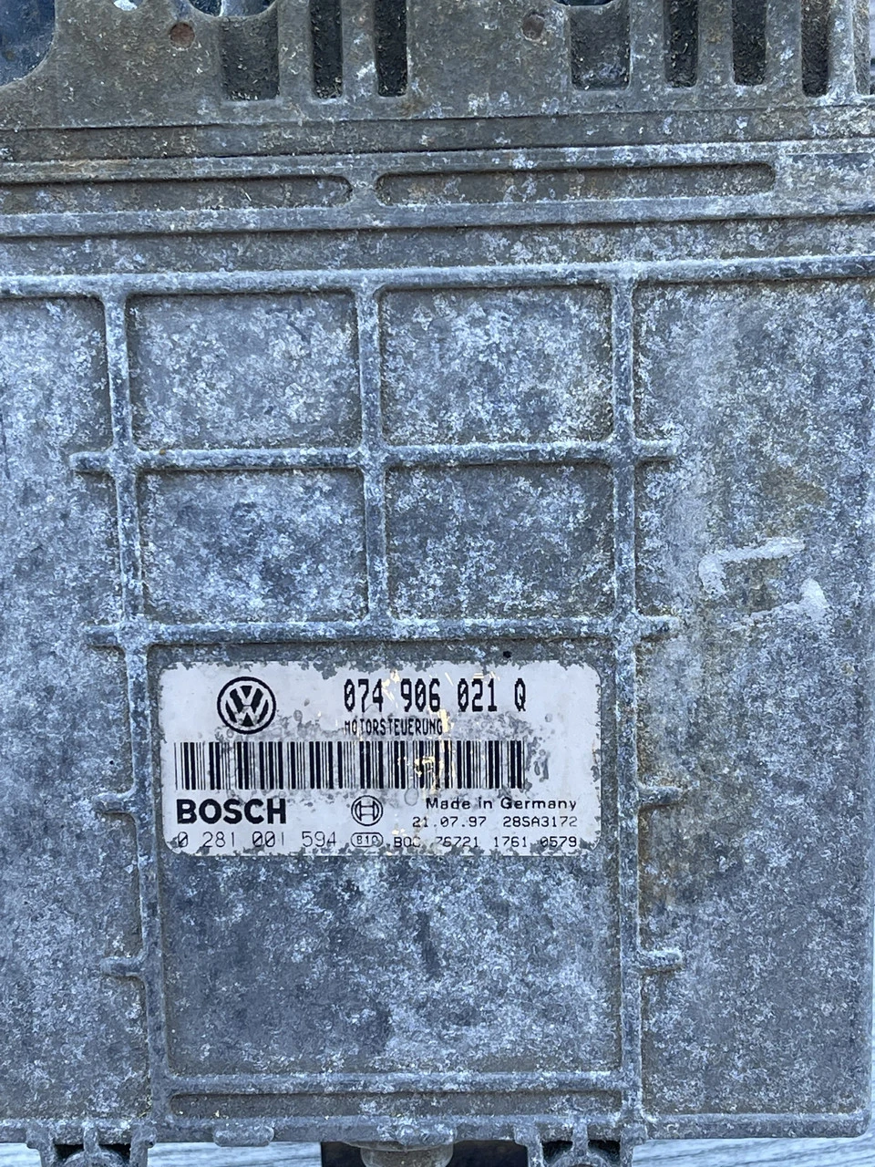 Блок керування двигуном Volkswagen LT 2.5 1996-2006 074906021Q - фото 2