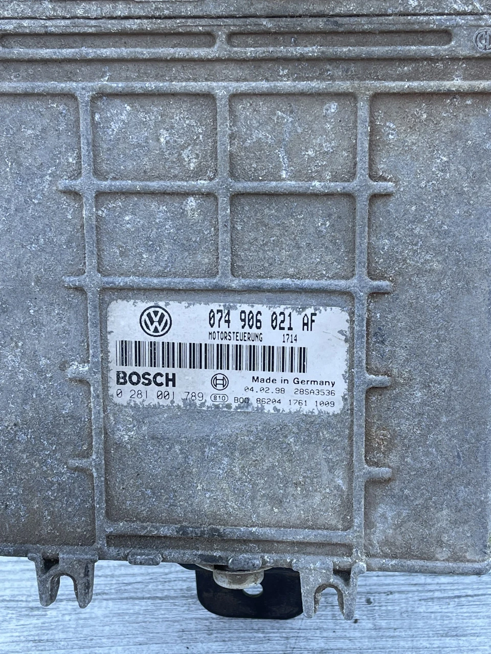 Блок керування двигуном Volkswagen LT 2.5 SDI 074906021AF - фото 2