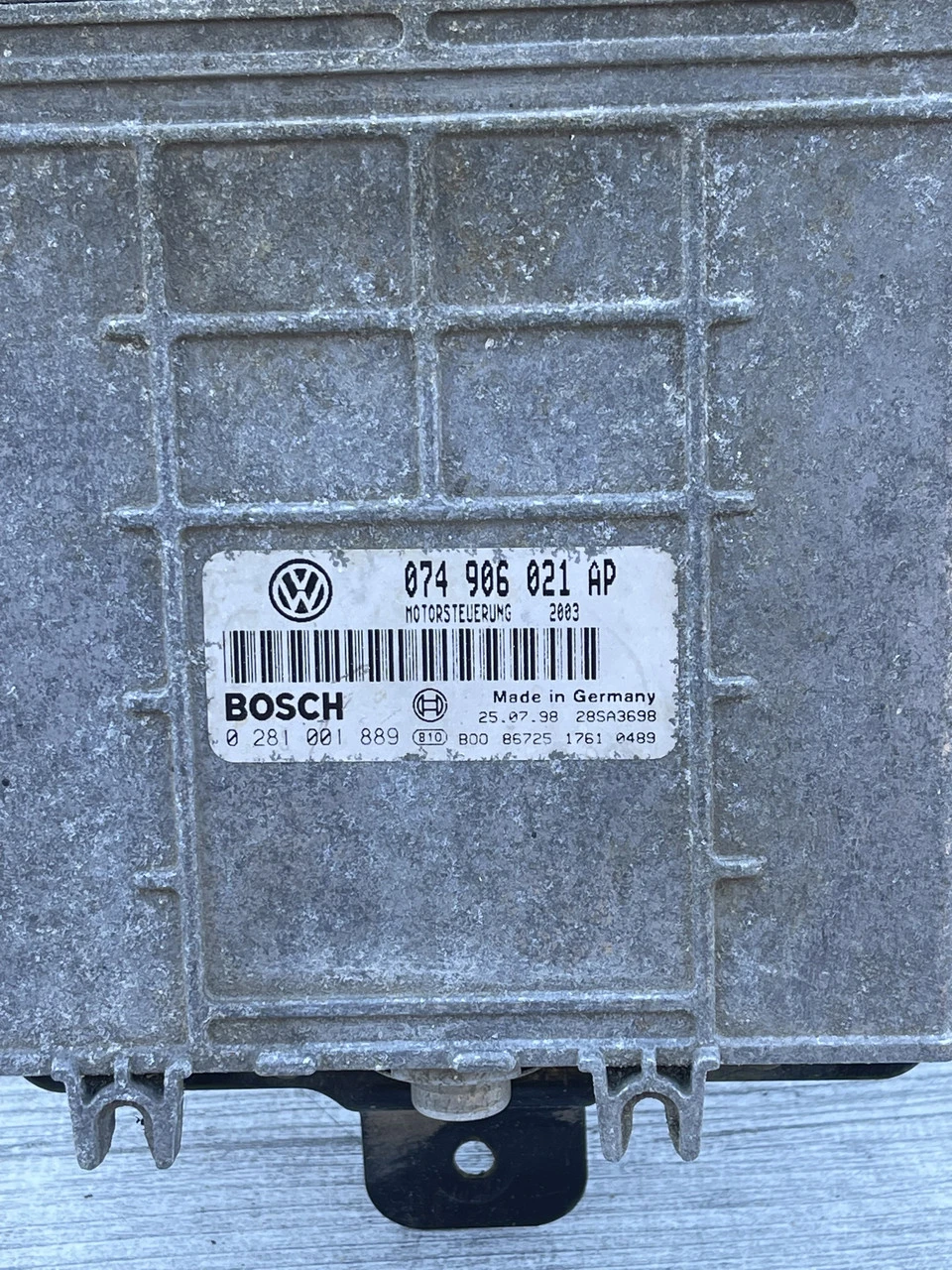 Блок керування двигуном Volkswagen LT 2.5 074906021AP - фото 2