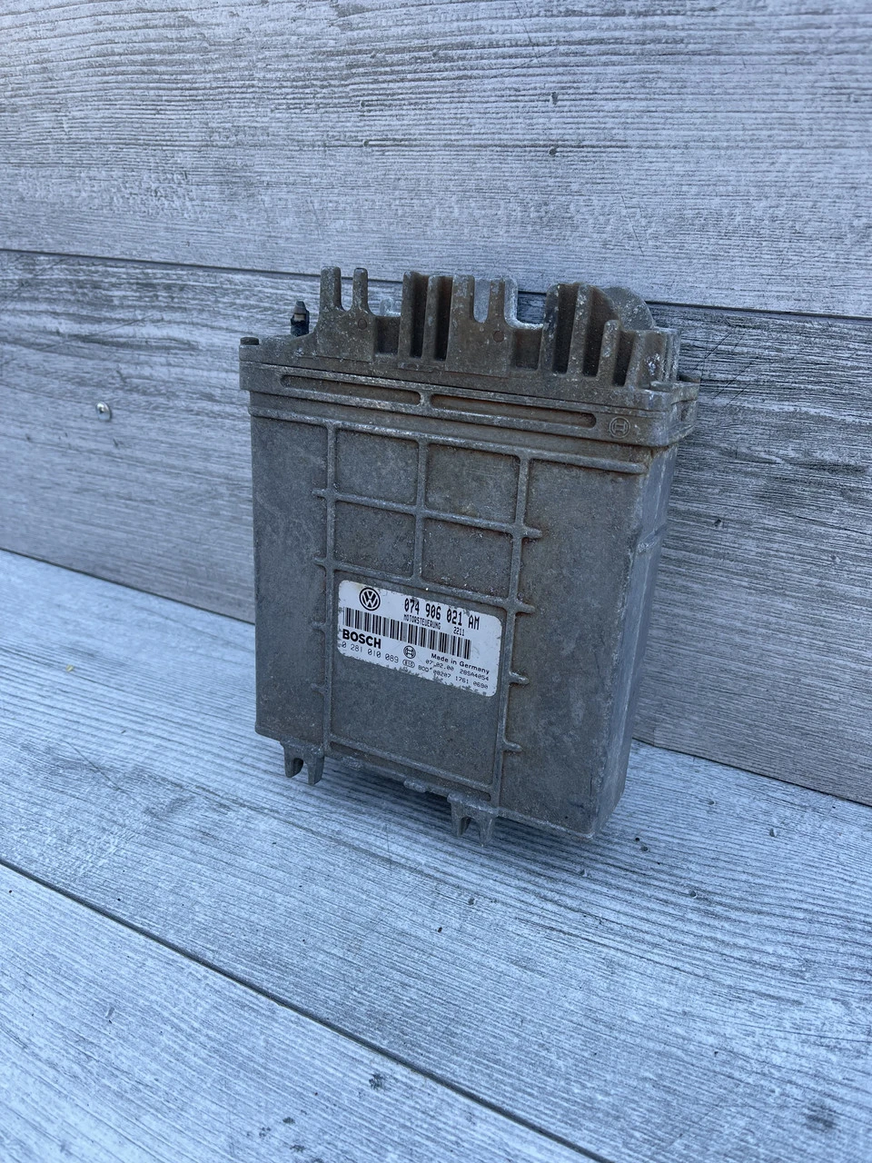 Блок керування двигуном Volkswagen LT 2.5 TDI 074906021AM - фото 1