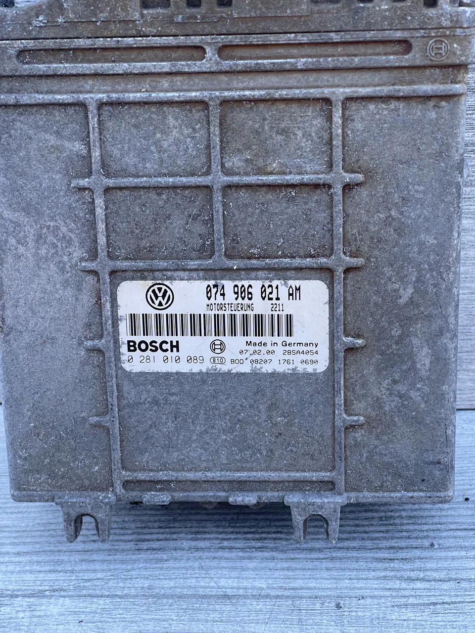 Блок керування двигуном Volkswagen LT 2.5 TDI 074906021AM - фото 2