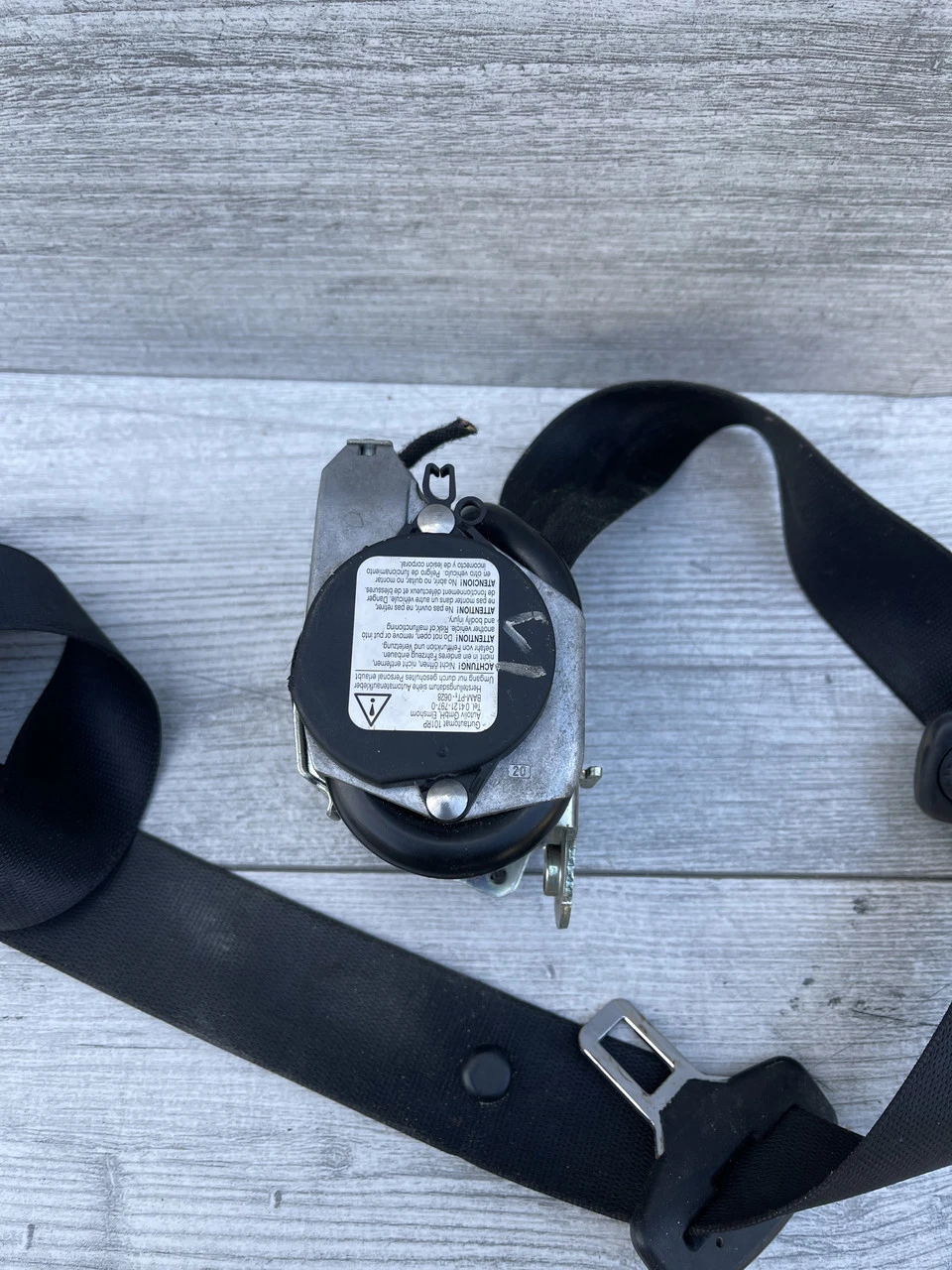 Ремінь безпеки Mercedes Vito 639 Viano 2003-2014г 606000900 - фото 3