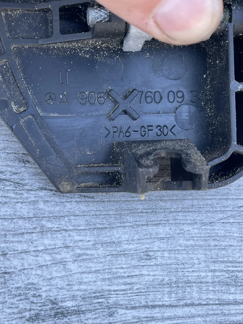 Ручка дверей передньої лівої Volkswagen Crafter Mercedes Sprinter 906 2006-2016г A9067600934 - фото 5