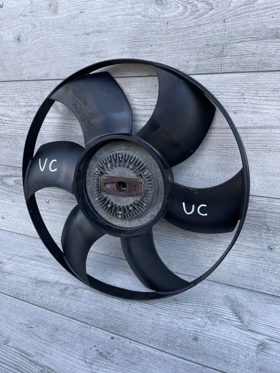 Вентилятор радіатора охолодження віскомфту Volkswagen Crafter 2.5 - фото 2