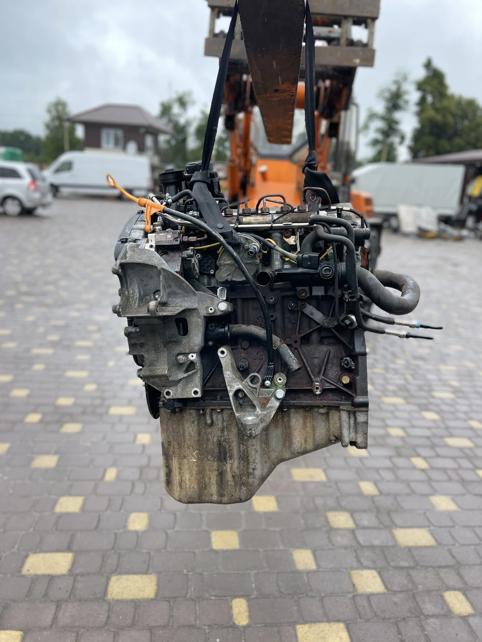 Двигун Volkswagen Crafter 2.5 CEC 120kv мотор Крафтер євро 5 - фото 1