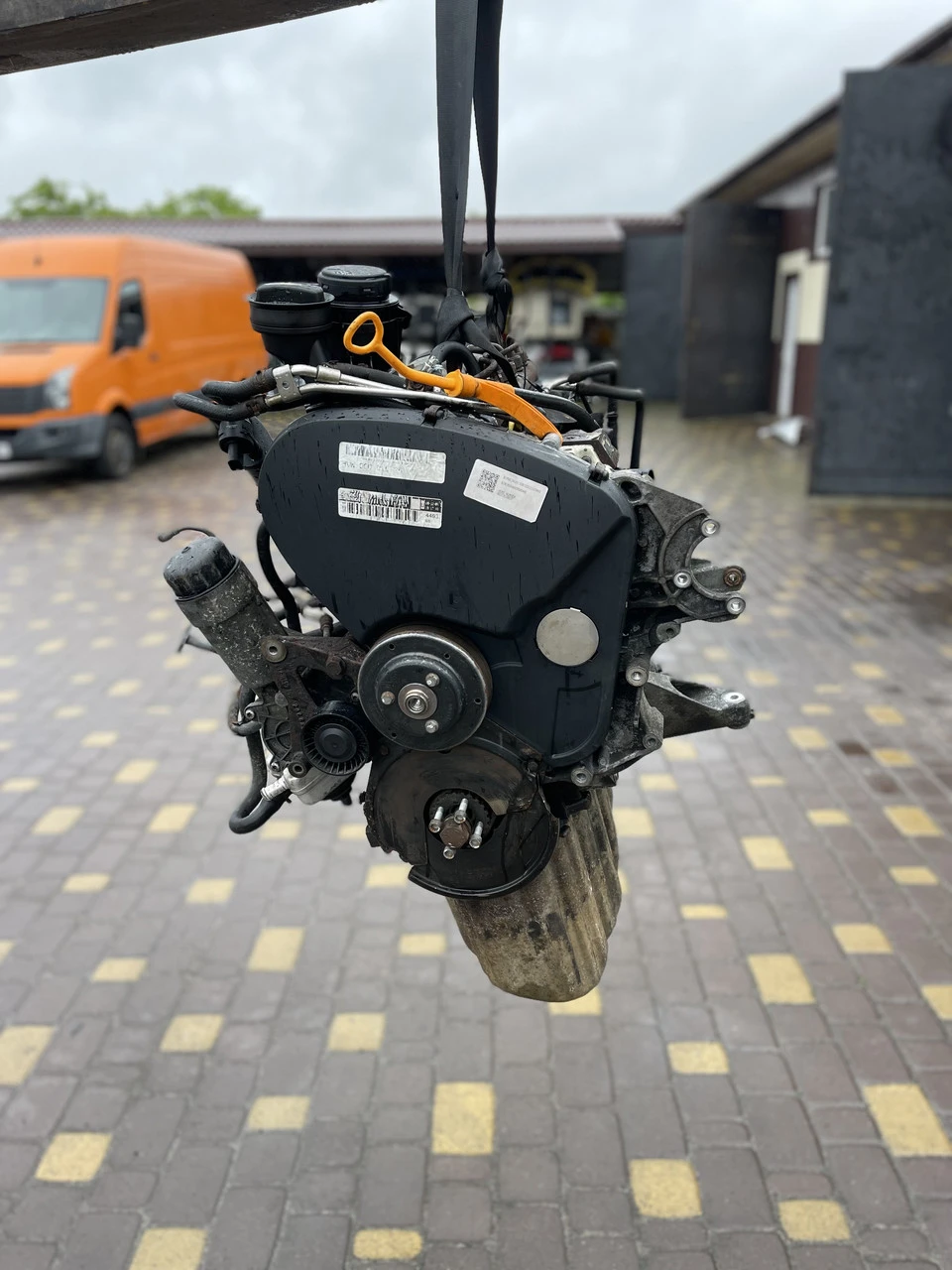 Двигун Volkswagen Crafter 2.5 CEC 120kv мотор Крафтер євро 5 - фото 2