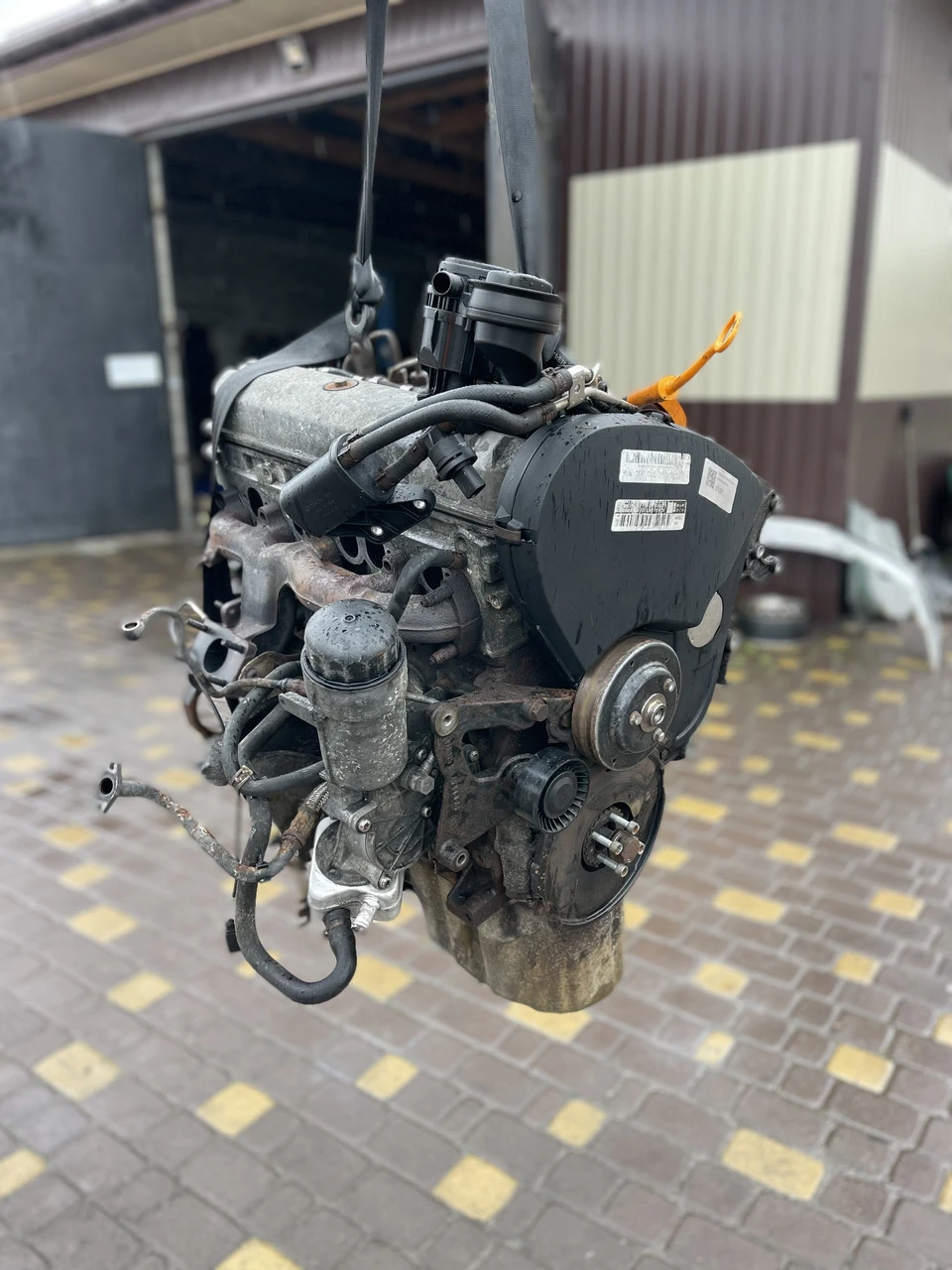 Двигун Volkswagen Crafter 2.5 CEC 120kv мотор Крафтер євро 5 - фото 3