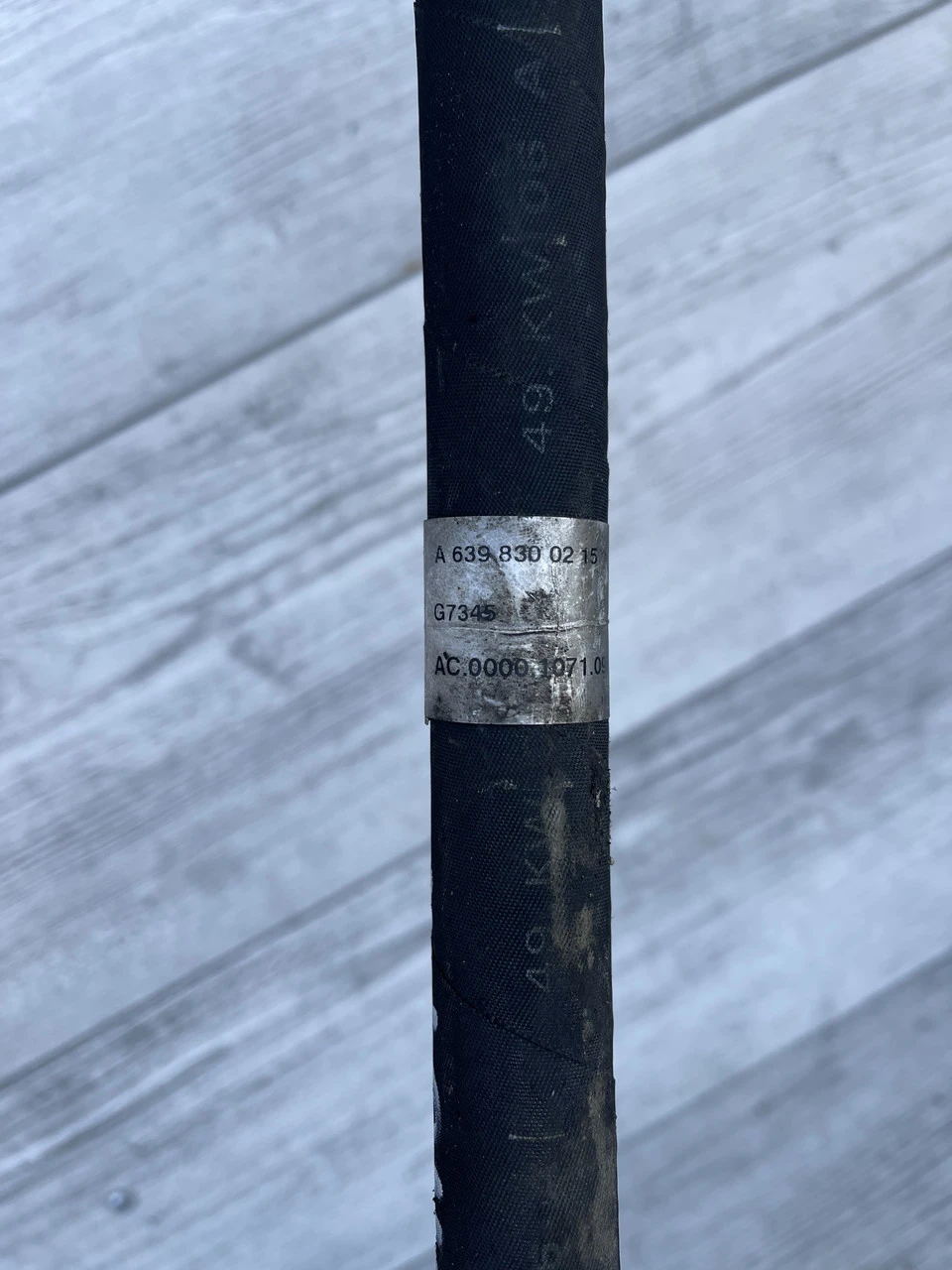 Трубка кондиционера Vito 639 2003-2014 om646 Вито 639 A6398300215 A6398300015 - фото 4