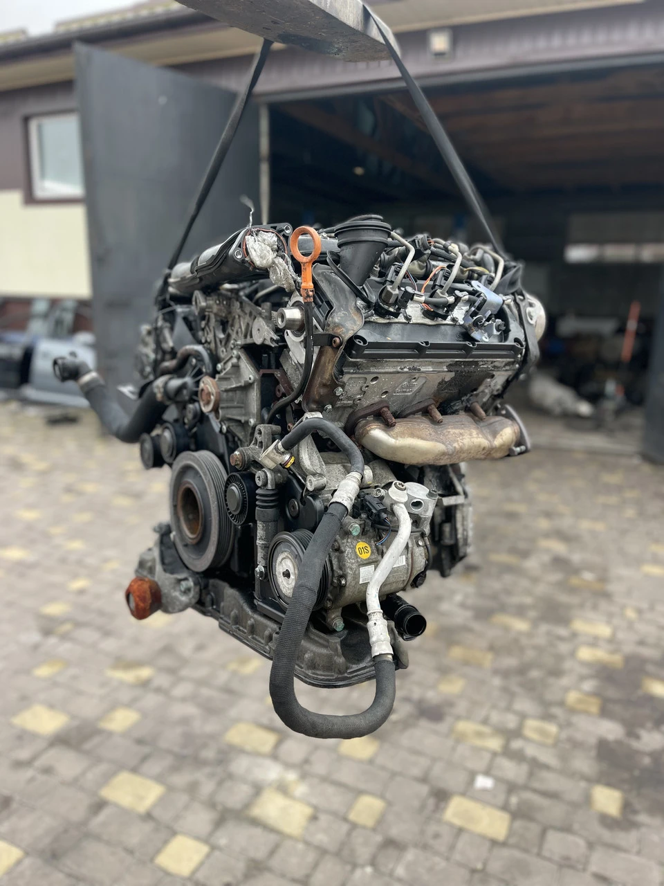 Мотор Audi A6 C6 BMK 3.0 TDI двигун двигун Аудіо А6 С6 - фото 4