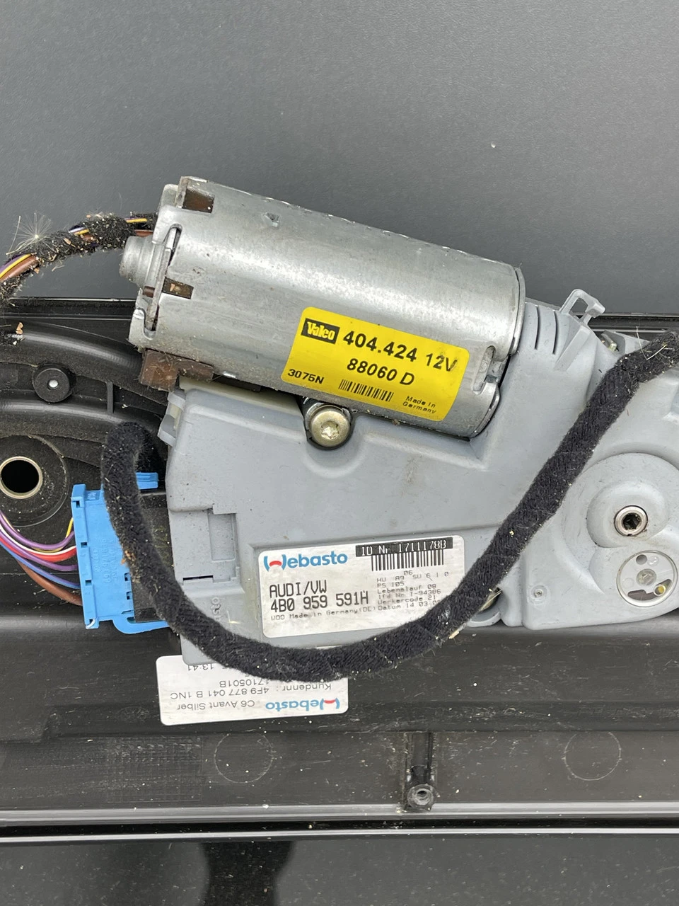 Люк даху Audi A6 C6 панорама Аудіо А6 С6 Розбірка 4B0959591H - фото 5