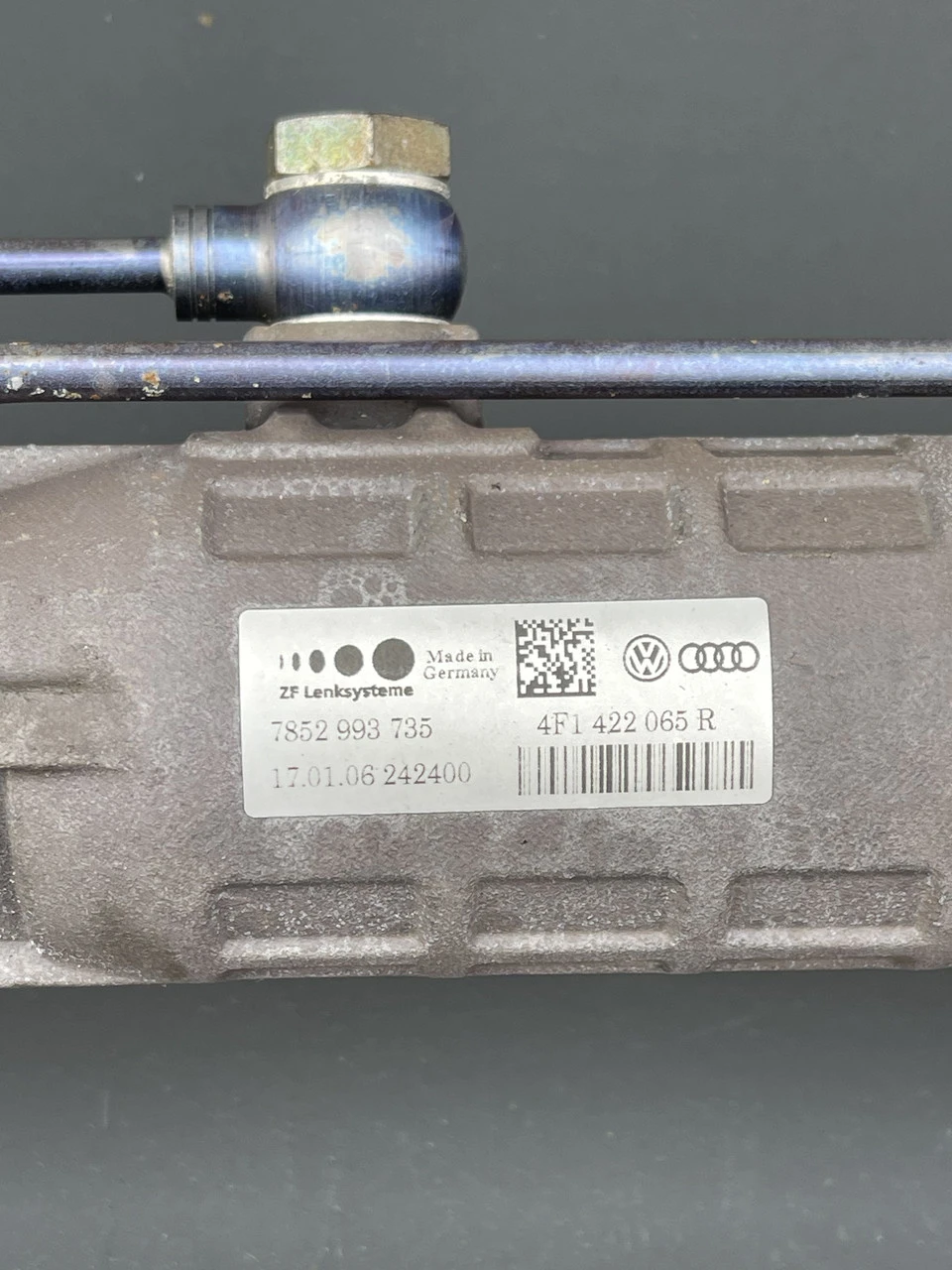 Кермова рейка Audi A6 C6 Aуді А6 С6 4F1422065R - фото 2