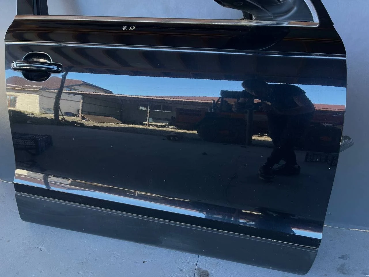 Двері передні права Audi Q7 Lz9y 2006-2015г передні дверцята Аудіо Q7 Розбірка - фото 2