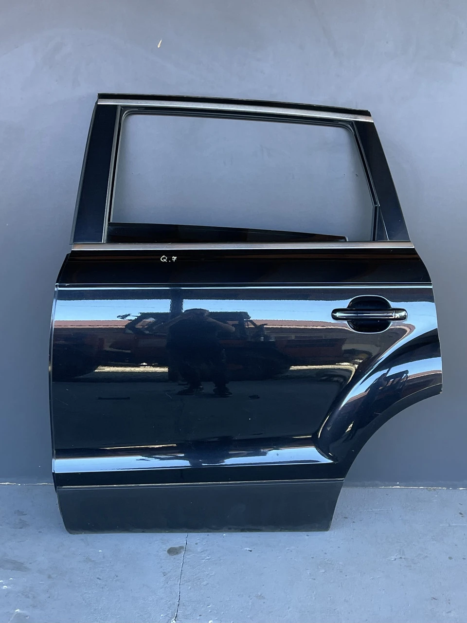 Дверь задняя левая Audi Q7 Lz9y 2006-2015г задняя дверка Ауди Q7 Разборка - фото 1