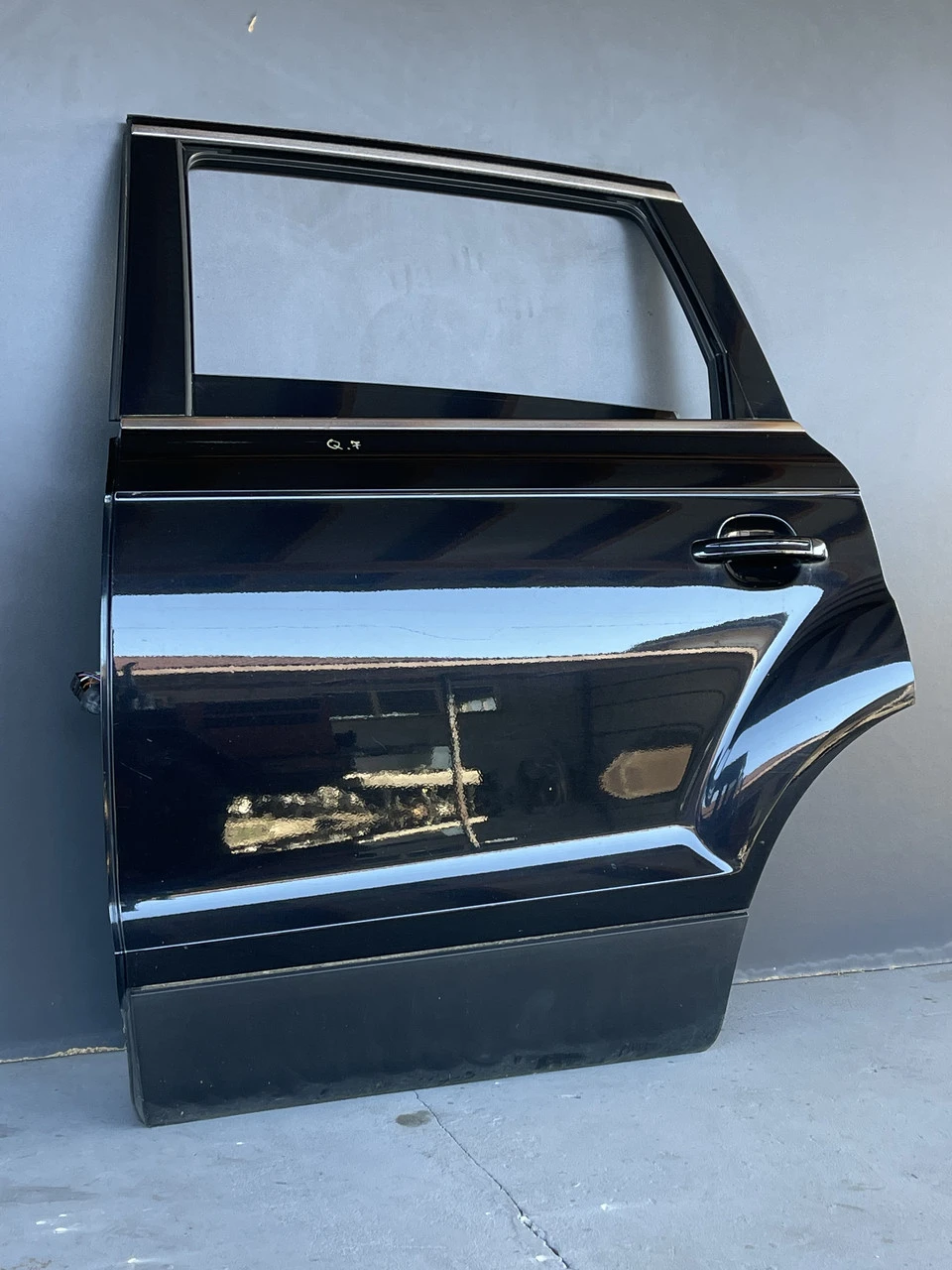 Дверь задняя левая Audi Q7 Lz9y 2006-2015г задняя дверка Ауди Q7 Разборка - фото 2