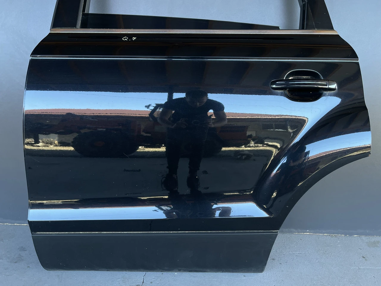 Дверь задняя левая Audi Q7 Lz9y 2006-2015г задняя дверка Ауди Q7 Разборка - фото 3