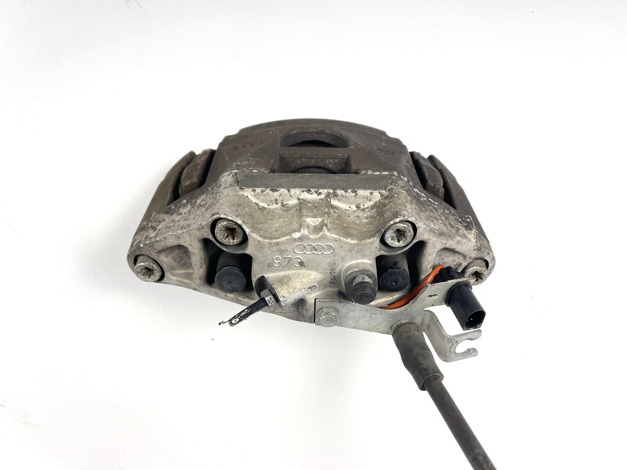 Audi A6 C6 передній гальмівний супорт лівий Ауді А6 С6 розбирання - фото 3