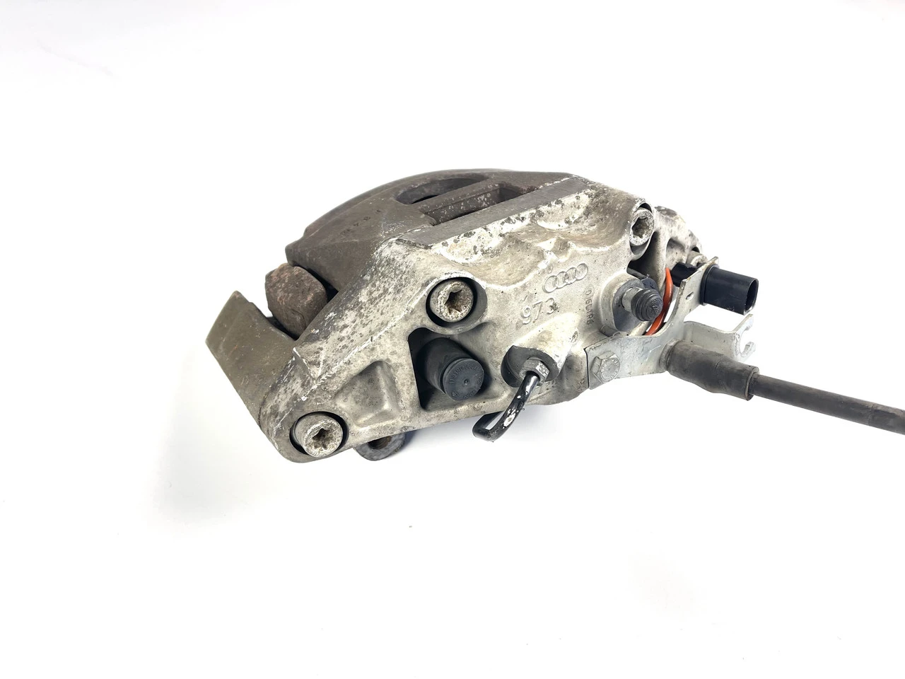 Audi A6 C6 передній гальмівний супорт лівий Ауді А6 С6 розбирання - фото 4