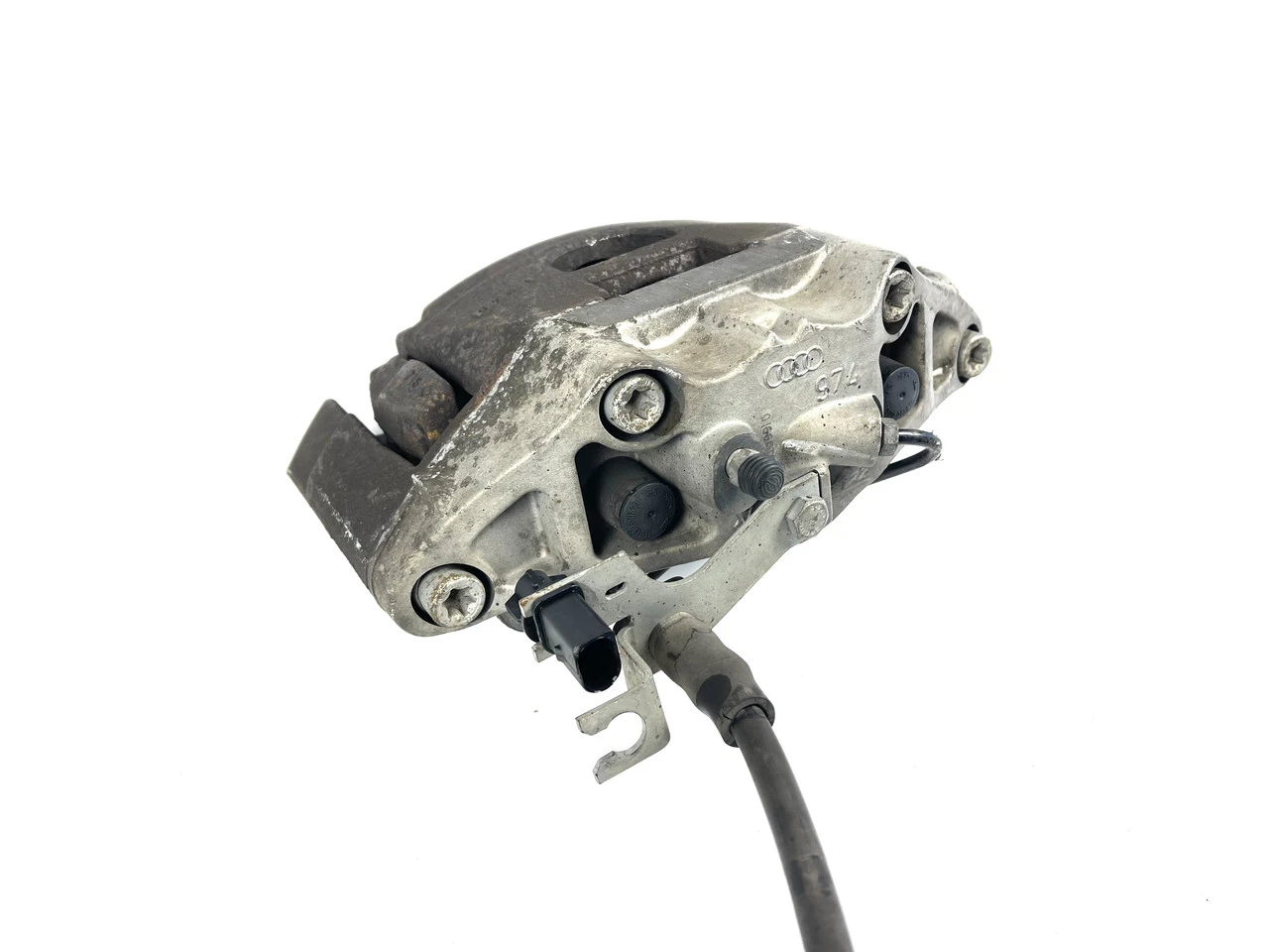 Audi A6 C6 передній гальмівний супорт правий Ауді А6 С6 розбирання - фото 4