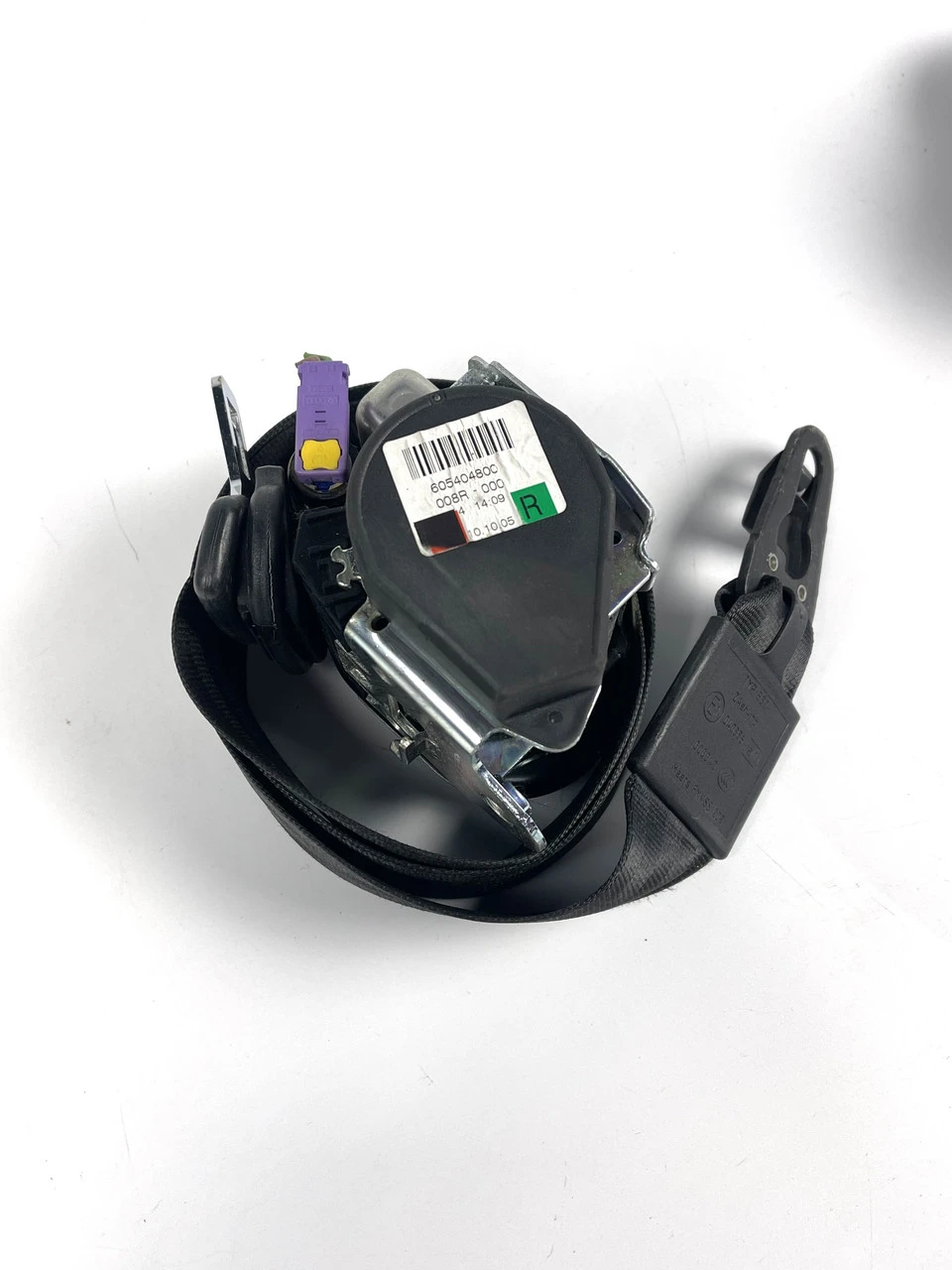 Ремінь безпеки передній правий Audi A6 C6 2004-2011р Аудіо A6 C6 605404800 - фото 1