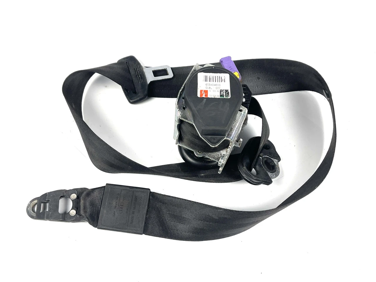 Ремінь безпеки передній лівий Audi A6 C6 2004-2011р Аудіо A6 C6 605404600 - фото 2