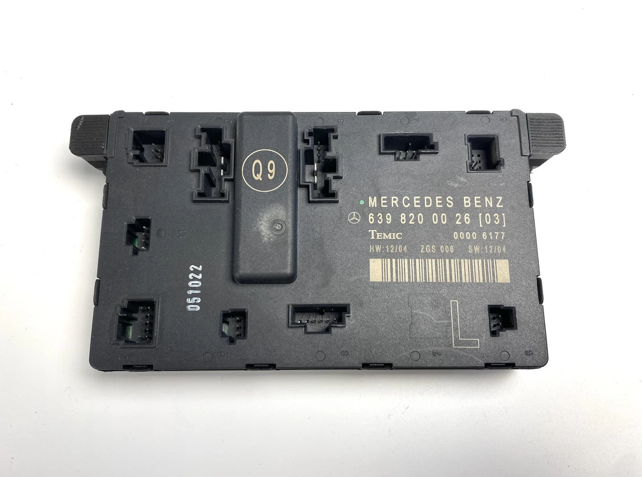 Блок комфорту передніх лівих дверей Mercedes Benz Vito 639 Viano A6398200026 | ZAVTO.market