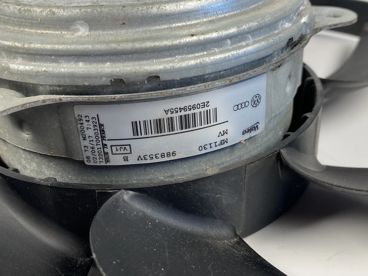 Вентилятор радіатора Mercedes Sprinter 906 (2006-2016) Мерседес Спринтер 2E0959455A - фото 5