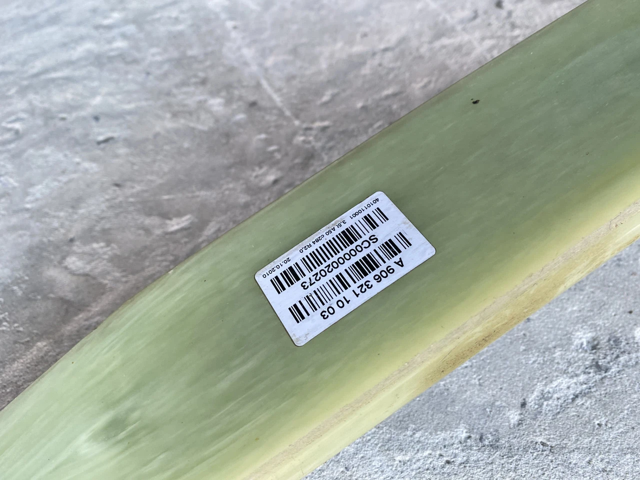 Ресора передня пластик Volkswagen Crafter 3.5Т (2006-2016) ресори Фольксваген Крафтер A9063211003 - фото 1