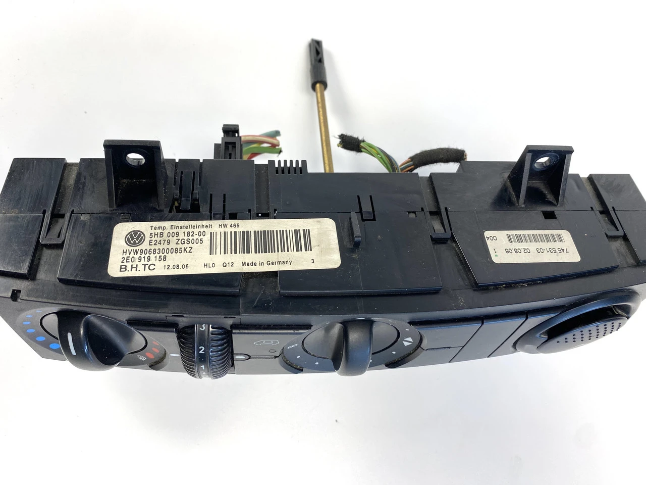 Блок керування пічкою Mercedes Sprinter 906 Мерседес Спринтер 9068300085 - фото 3