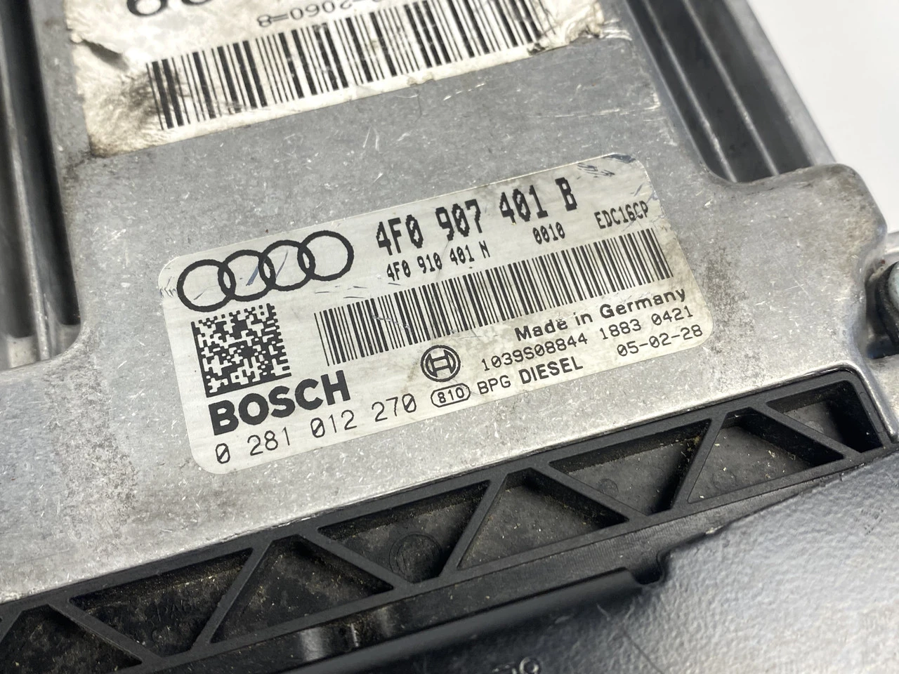 Блок керування двигуном Audi A6 C6 2.7 3.0 Аудіо А6 С6 4F0907401B - фото 1