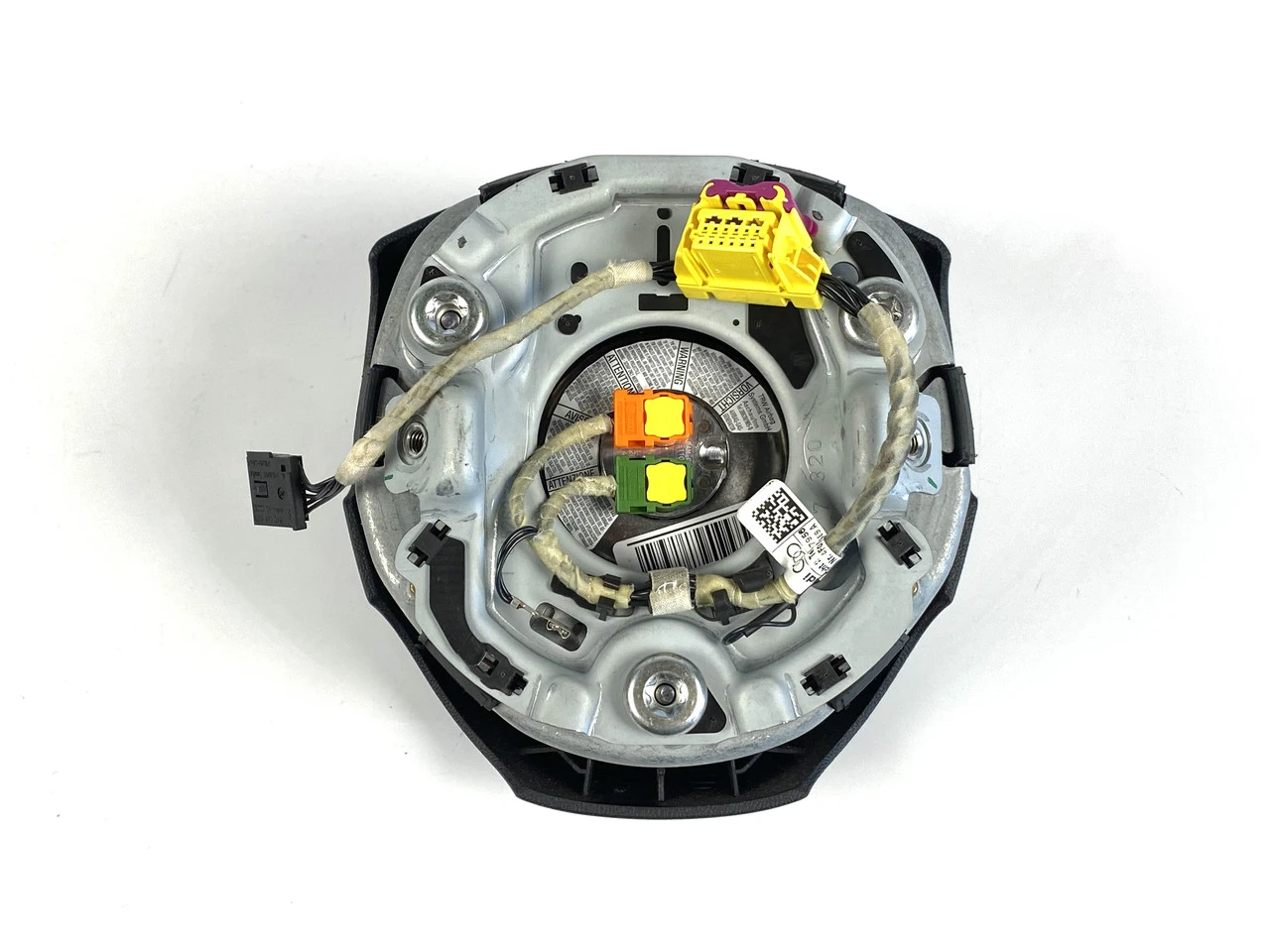 Подушка безпеки водія Audi A6 C6 4 шпильки Airbag Аудіо А6 С6 4F0880201BH - фото 3