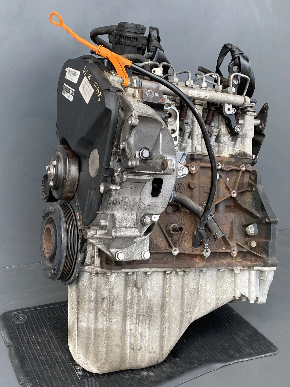 Двигун Volkswagen Crafter 2.5 120kw Мотор Крафтер CEB Євро 5 - фото 3