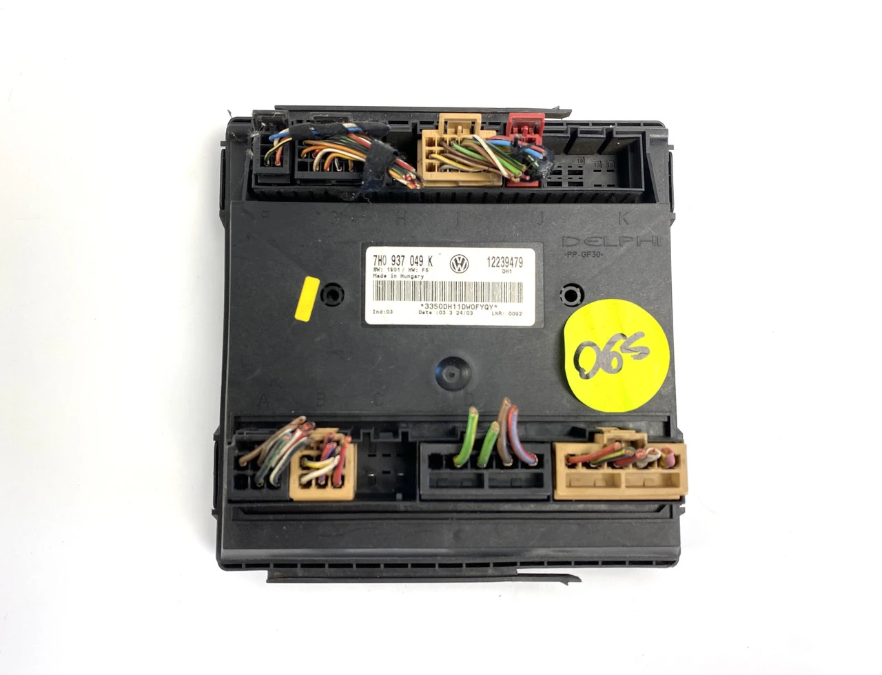 Блок комфорту Volkswagen T5 2003-2010 Фольксваген Т5 7H0937049AC | ZAVTO.market