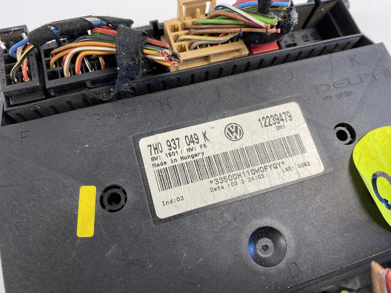 Блок комфорту Volkswagen T5 2003-2010 Фольксваген Т5 7H0937049AC - фото 1