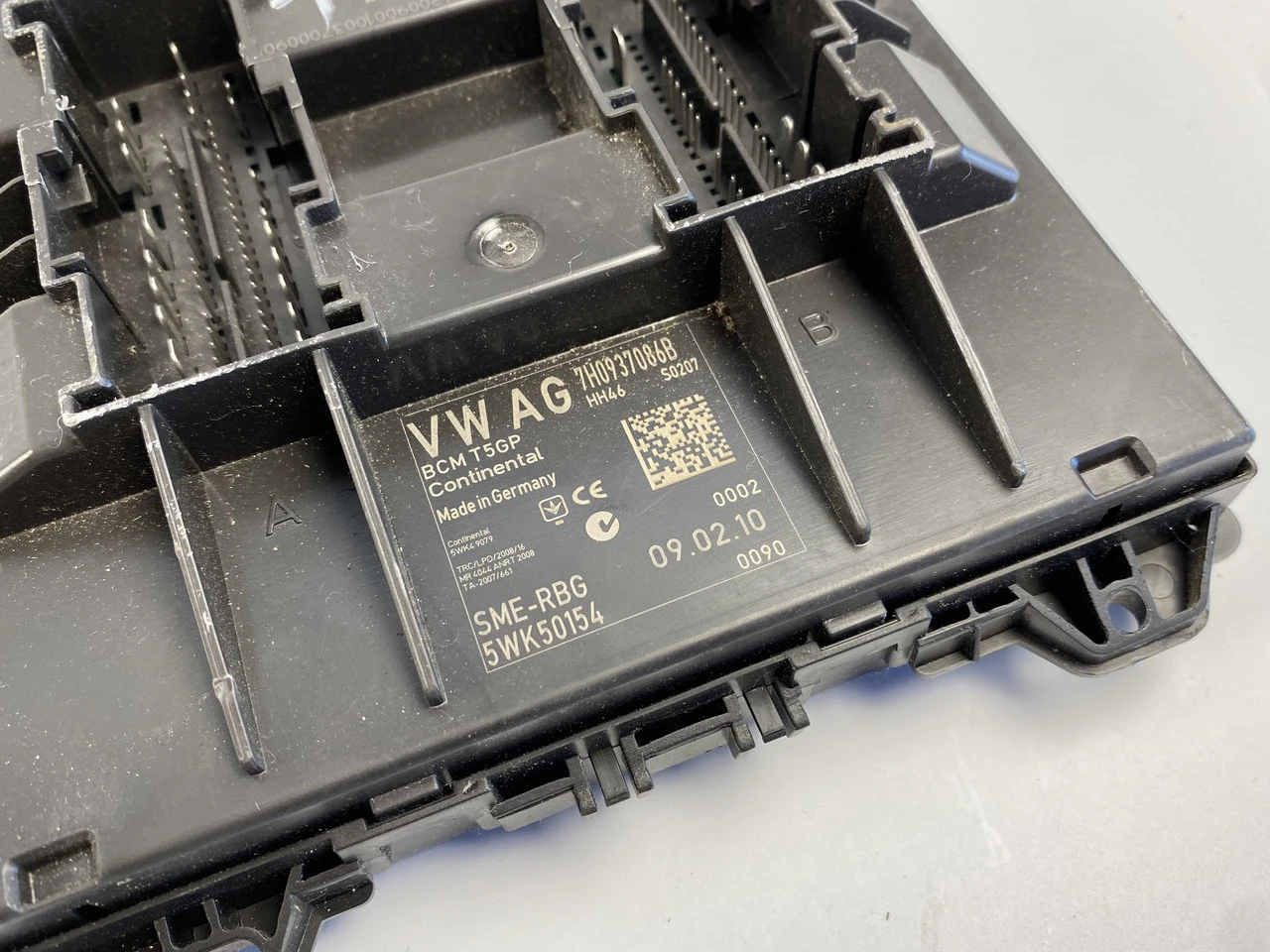 Блок комфорта VW T5 GP 2010-2015 Фольксваген Т5 7H0937086B 5WK50154 - фото 1