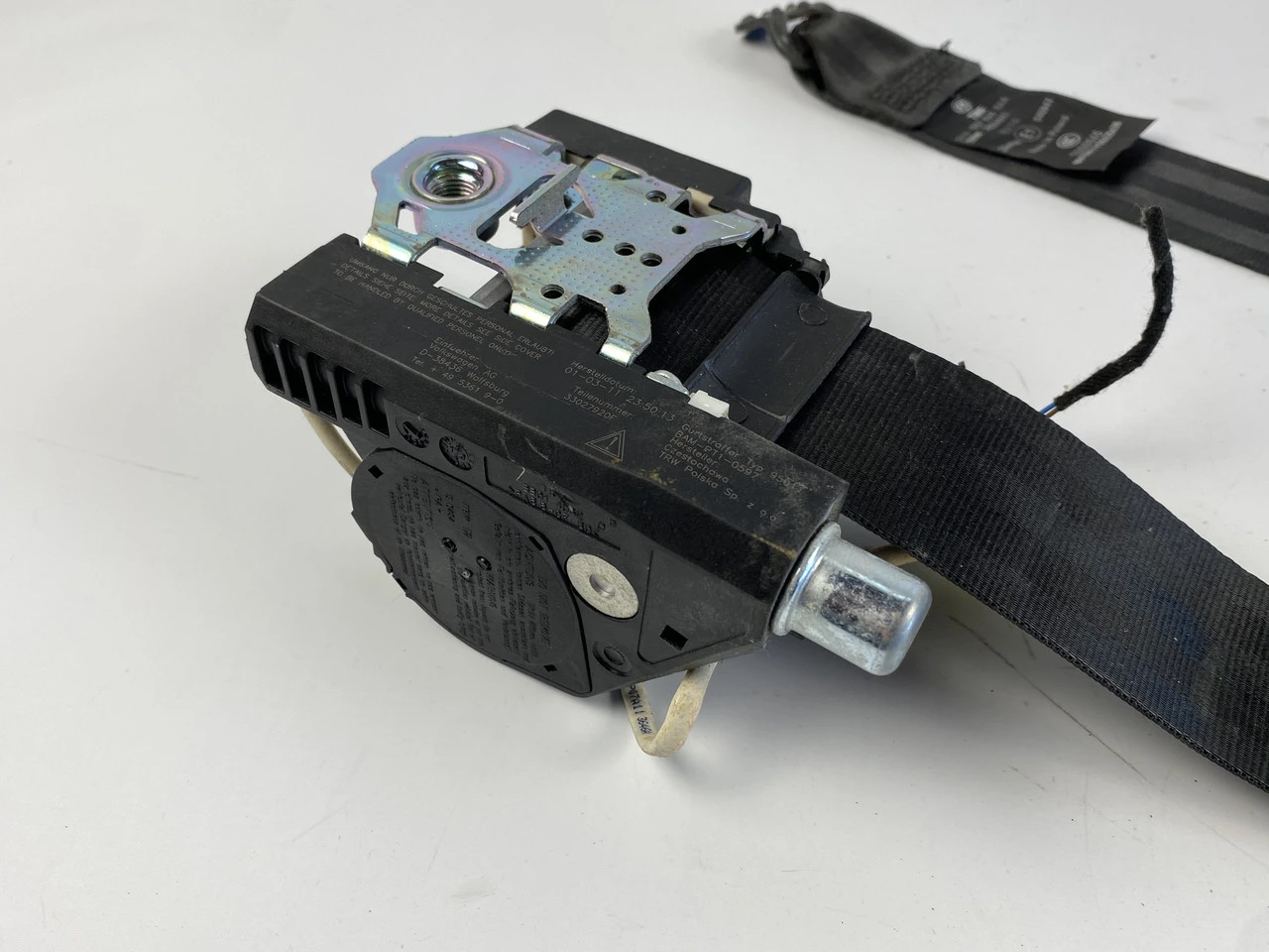 Ремінь безпеки передній правий VW T5 GP 2010-2015 Фольксваген Т5 7E0857806 - фото 1