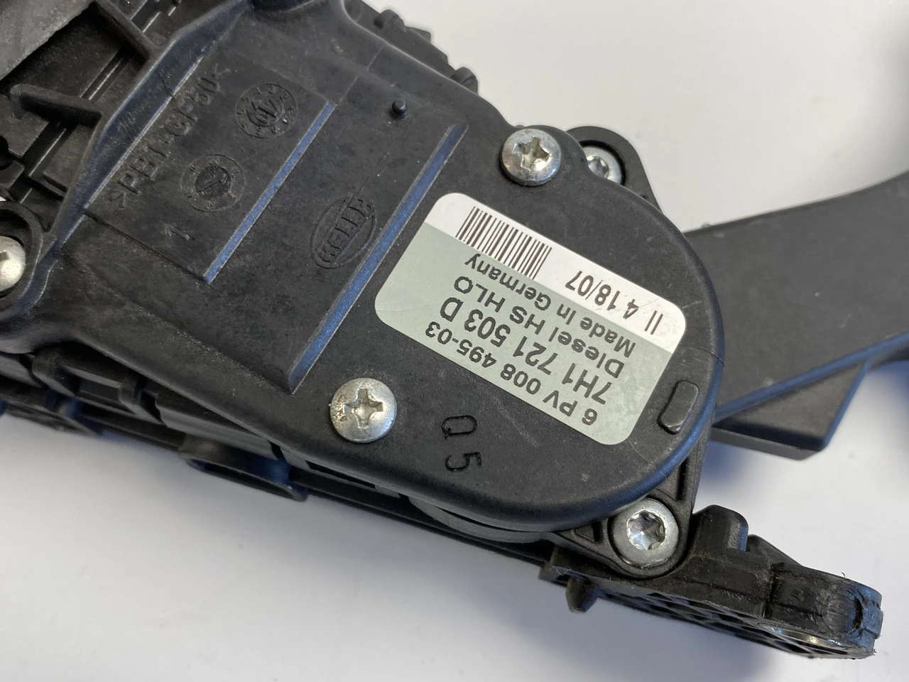 Педаль газу (Акселератора) VWT5 2003-2015 Фольксваген Т5 7H1721503D - фото 1