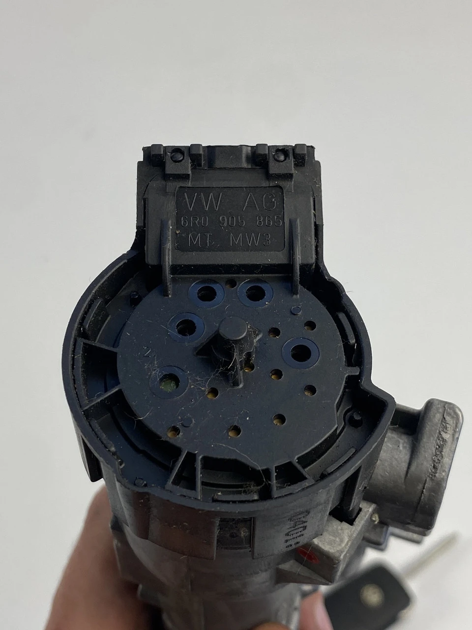 Замок запалювання з ключем VW T5 GP 2010-2015 Фольксваген Т5 6R0905851D 6R0905865 - фото 3