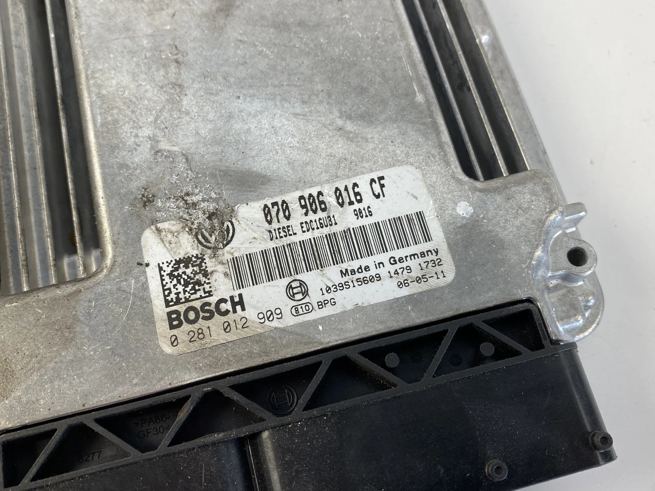 Електронний блок керування (ЕБУ) Volkswagen T5 2.5 070906016CF - фото 1