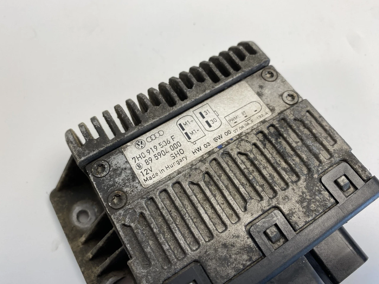 Блок керування вентилятора VW T5 Фольксваген Т5 7H0919506F - фото 1
